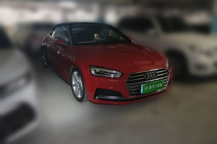 Used Audi A5 2017 Cabriolet 40 TFSI Fashion Model Front Right 45 Deg