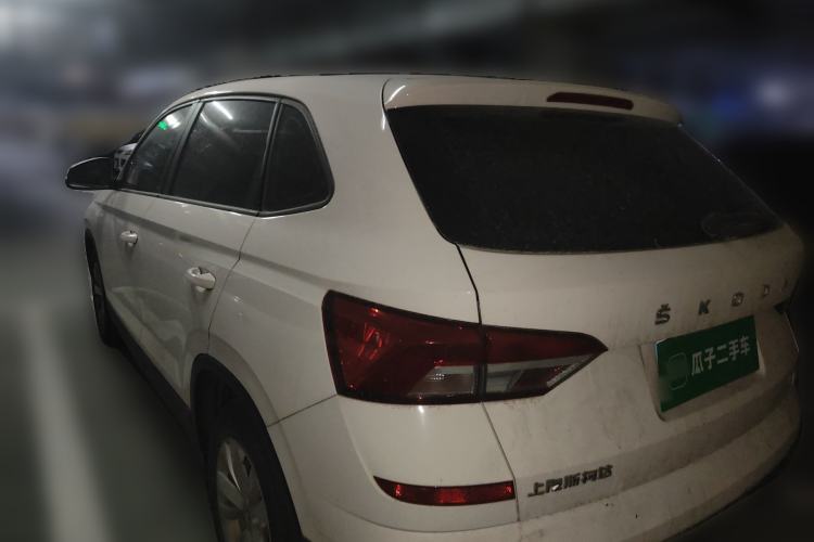 Used Skoda Kamiq 2018 1.5L Automatic Standard Edition China VI Rear Left 45 Deg