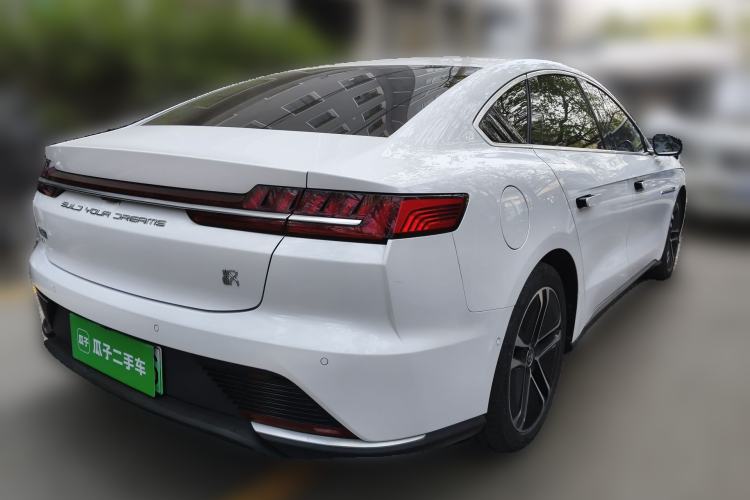 Used BYD Han 2020 EV Long-Range Deluxe Model Rear Right 45 Deg