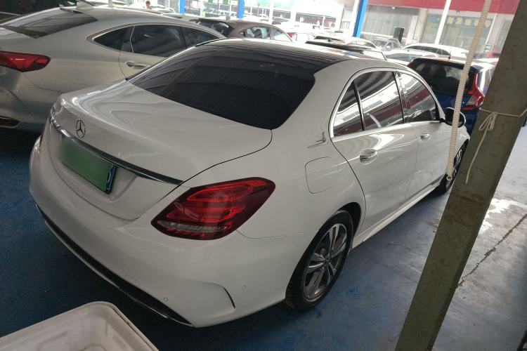 Used Mercedes-Benz C-Class 2018 C 200 L Sport Edition Rear Right 45 Deg