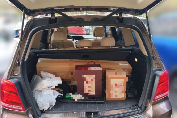 Used Mercedes-Benz GLK-Class 2015 GLK 300 4MATIC Fashion Edition Ultimate Version Trunk