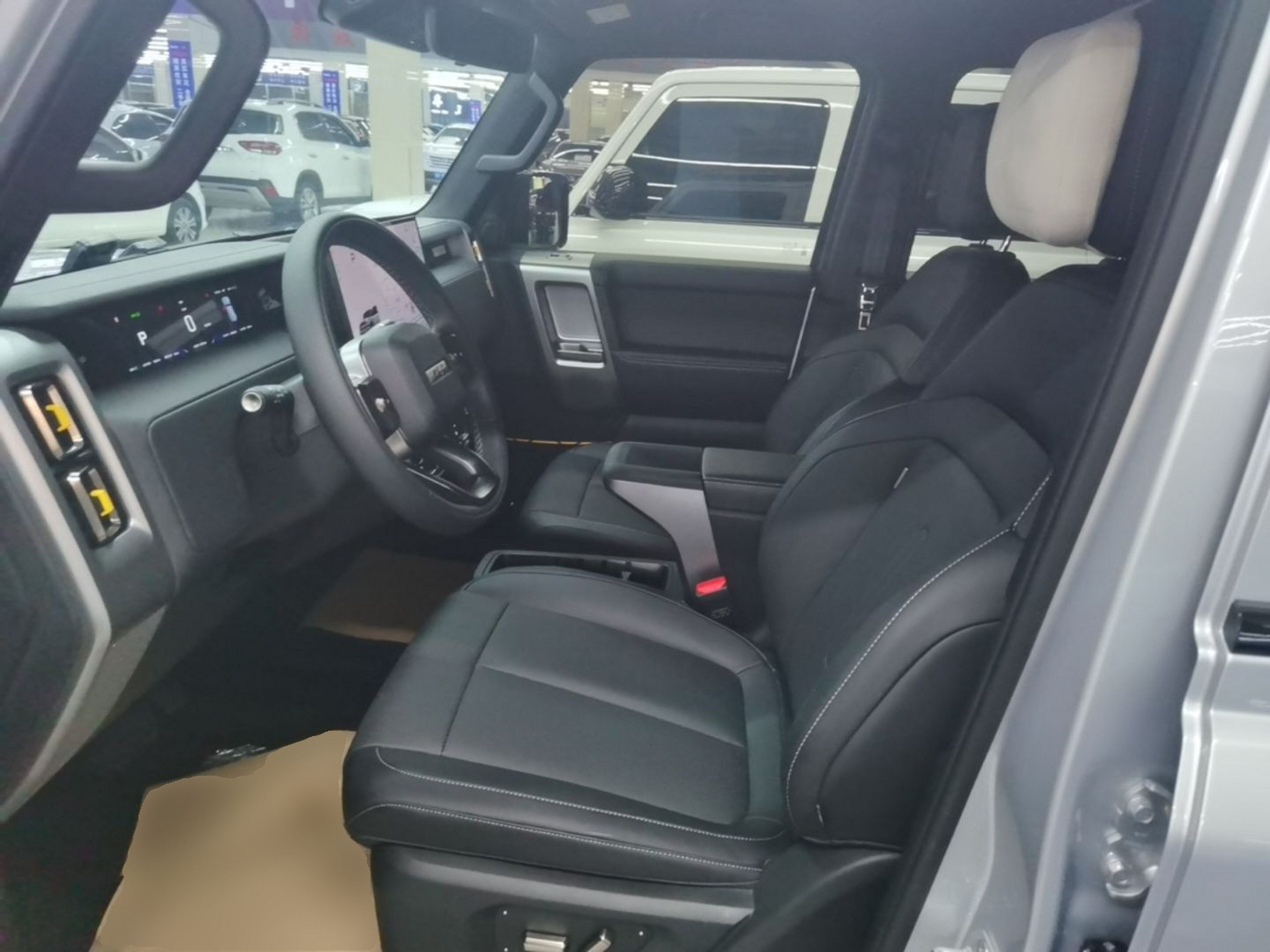 Avant de la voiture