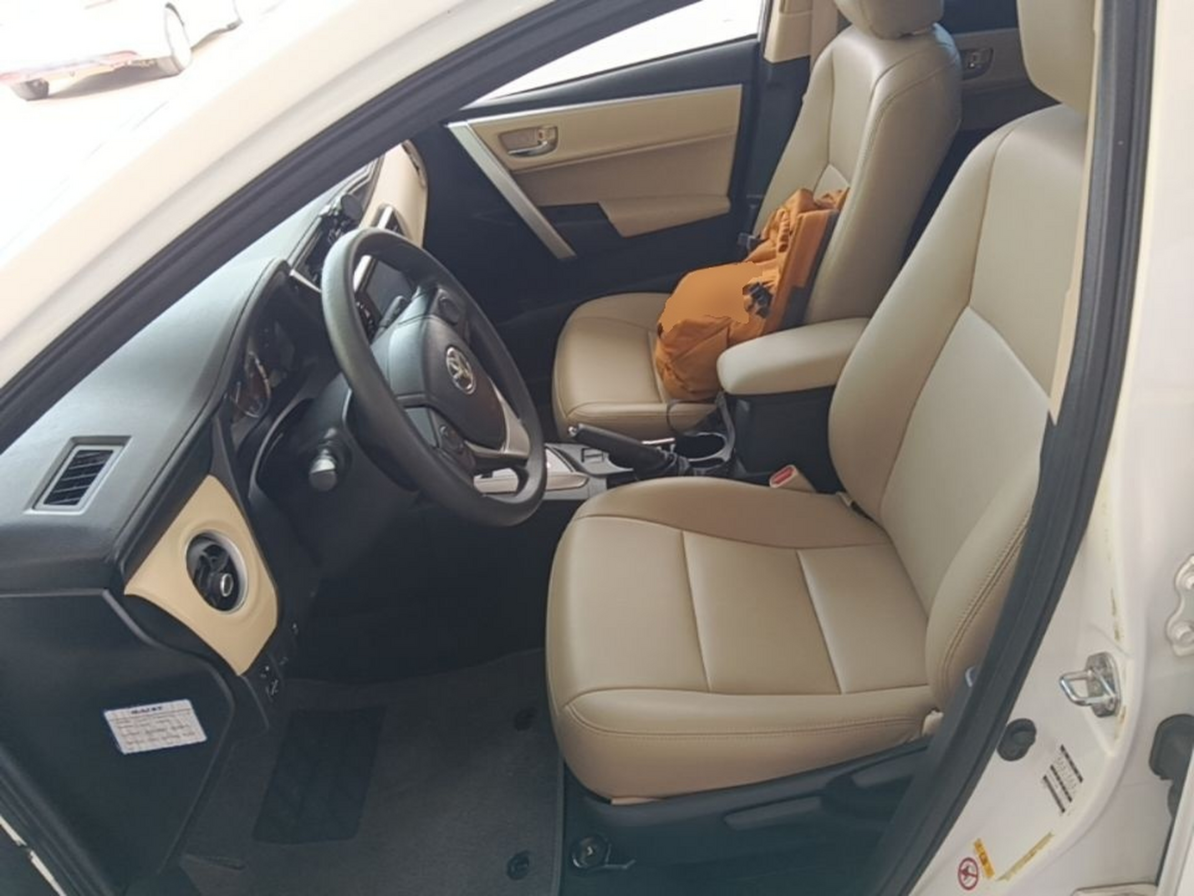 Avant de la voiture