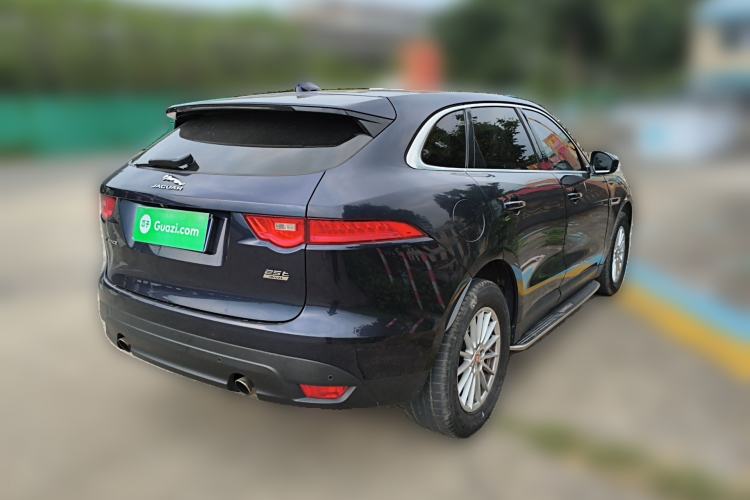 Used Jaguar F-PACE 2019 2.0T Four-Wheel Drive Urban Luxury Edition Rear Right 45 Deg