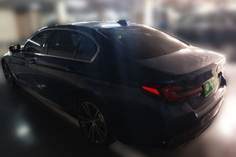 Used BMW 5 Series 2022 Second Facelift 530Li Leading Edition M Sport Package Rear Left 45 Deg