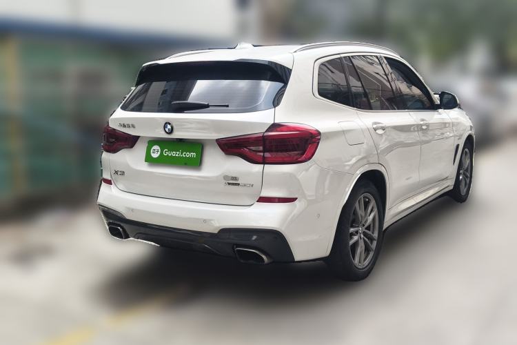 Used BMW X3 2020 xDrive25i M Sport Package Rear Right 45 Deg