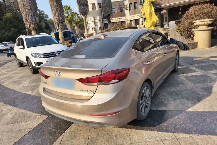 Used Hyundai Elantra (6th Generation / Lingdong) 2016 1.6L Automatic ZhiXuan – Elite Version Rear Right 45 Deg