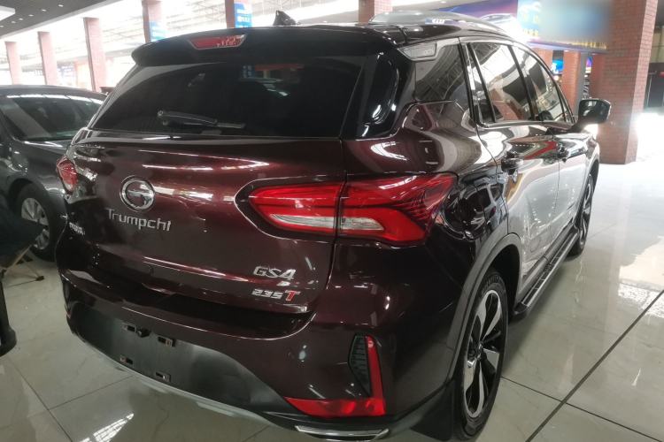 Used GAC Trumpchi GS4 2018 235T Automatic Two-Wheel Drive Luxury Smart Connectivity Version Rear Right 45 Deg