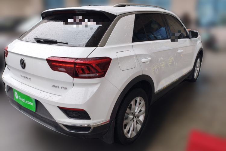 Used Volkswagen T-ROC 2021 Revised Version 280TSI DSG Two-Wheel Drive Elite Connect Edition Rear Right 45 Deg