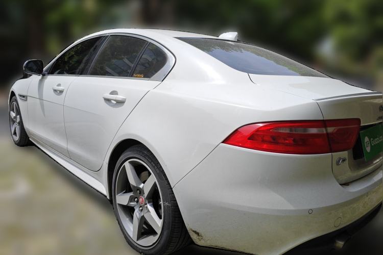 Used Jaguar XE 2018 2.0T 300 PS All-Wheel-Drive R-Sport Sport Edition Rear Left 45 Deg