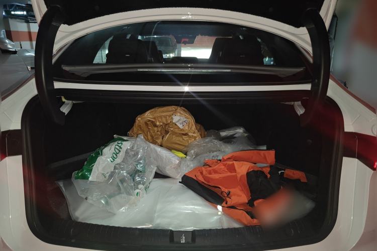 Used BYD Seal 06 New Energy 2024 DM-i 120KM Luxury Model Trunk