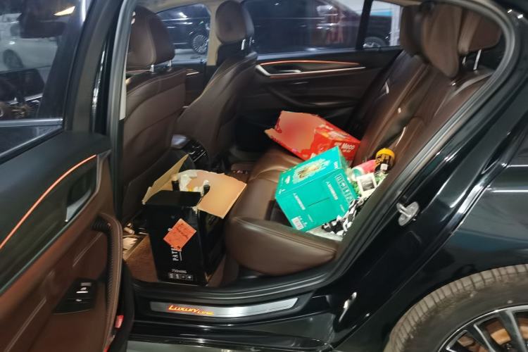 Used BMW 5 Series 2018 530Li xDrive Luxury Package Left Rear Seat