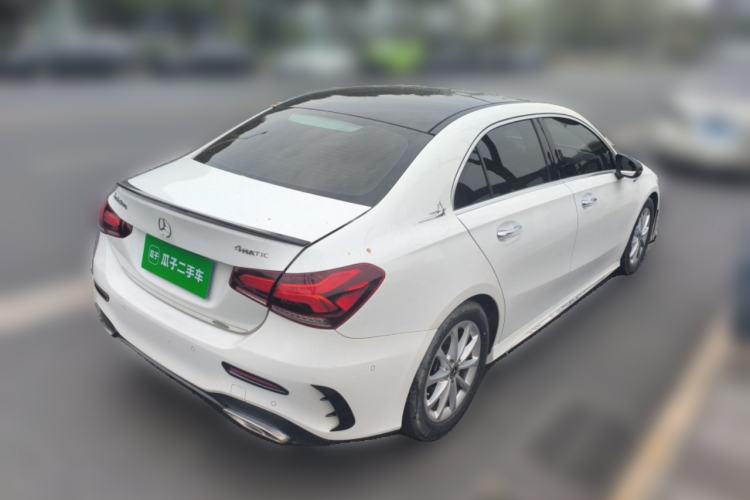 Used Mercedes-Benz A-Class 2020 Restyled A 200 L Sport Sedan Dynamic Version Rear Right 45 Deg