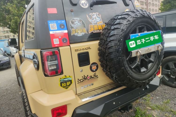 Used BAIC Off-Road BJ40 2019 2.3T Automatic Four-Wheel Drive Ring the Tower Champion Edition China VI Rear Left 45 Deg