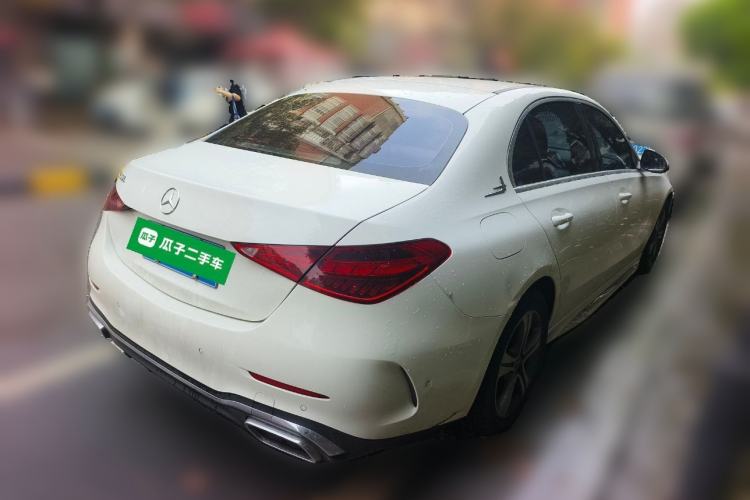 Used Mercedes-Benz C-Class 2022 C 200 L Sport Edition Rear Right 45 Deg