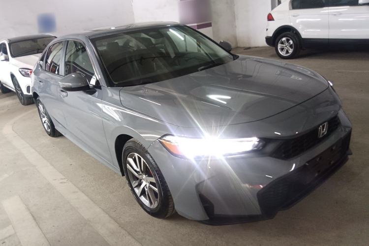 Used Honda Civic 2025 240TURBO CVT Smart & Fun Plus Front Right 45 Deg