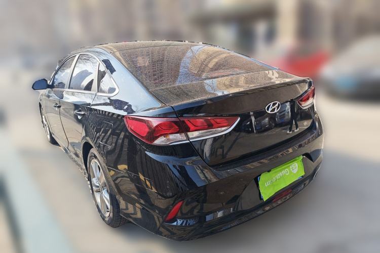 Used Hyundai Sonata 2017 2.0L GLS Smart Model Rear Left 45 Deg