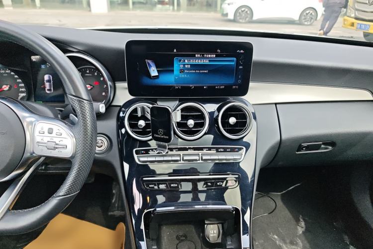 Used Mercedes-Benz C-Class 2019 C 260 Sport Edition 4MATIC Audio And AC Panel