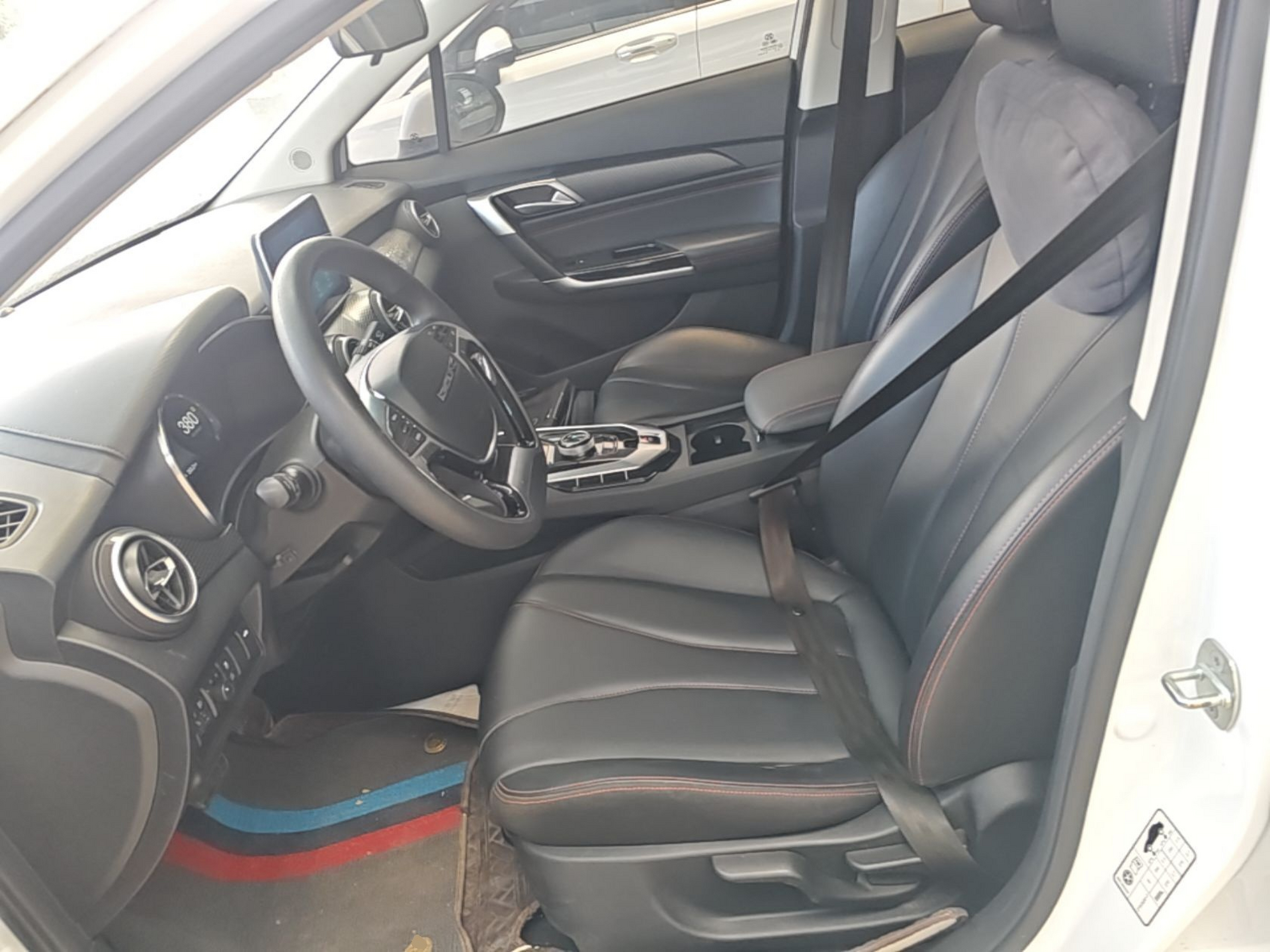 Avant de la voiture