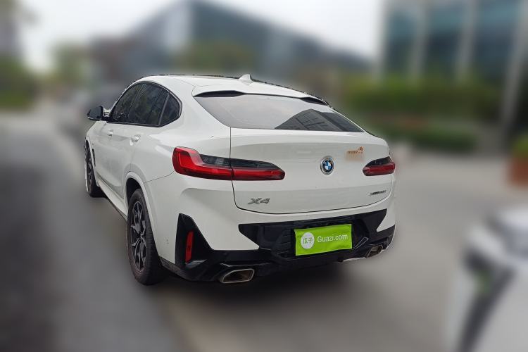 Used BMW X4 2022 xDrive 25i M Sport Package Rear Left 45 Deg