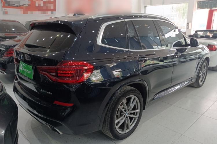 Used BMW X3 2021 xDrive28i M Sport Package Rear Right 45 Deg