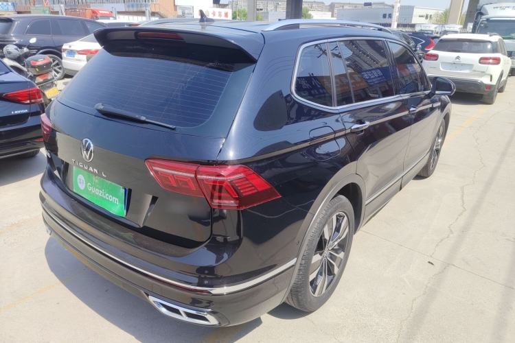 Used Volkswagen Tiguan L 2024 330TSI Automatic Two-Wheel Drive R-Line Enhanced Edition Rear Right 45 Deg