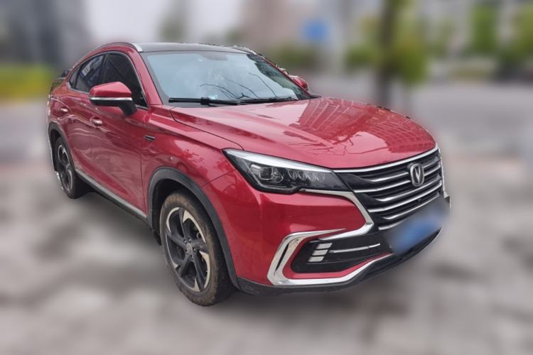 Used CHANGAN CS85 COUPE 2019 2.0T Automatic Luxury Edition China VI Standard Front Right 45 Deg