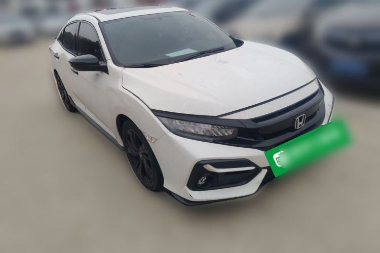 Used Honda Civic 2021 HATCHBACK 220TURBO CVT Trendy Cool Edition Front Right 45 Deg