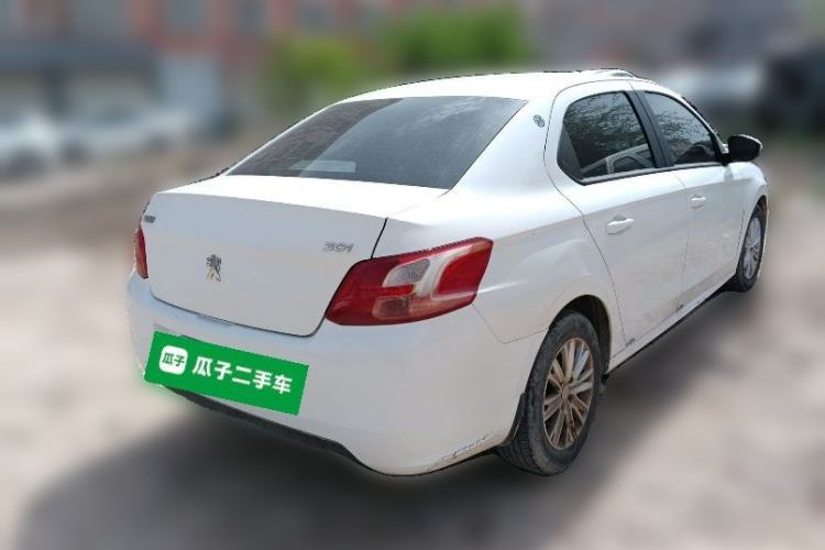 Used Peugeot 301 2016 1.6L Manual Comfort Edition Rear Right 45 Deg