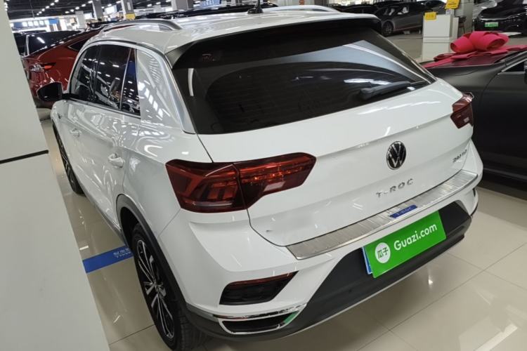 Used Volkswagen T-ROC 2021 280TSI DSG Two-Wheel Drive Comfort Connect Edition Exterior 2