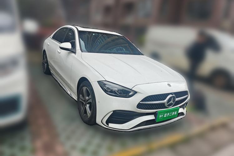 Used Mercedes-Benz C-Class 2022 Restyled C 200 L Sport Edition Front Right 45 Deg