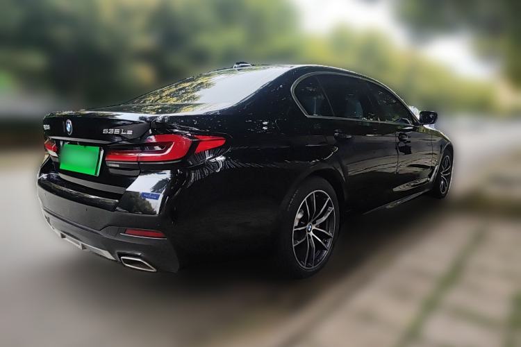 Used BMW 5 Series New Energy 2021 535Le M Sport Package Rear Right 45 Deg