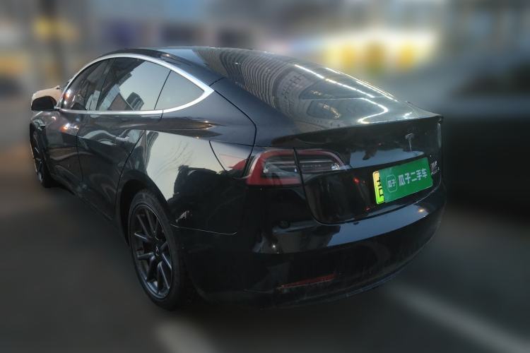 Used Tesla Model 3 2020 Refreshed Version Long-Range Rear-Wheel Drive Rear Left 45 Deg