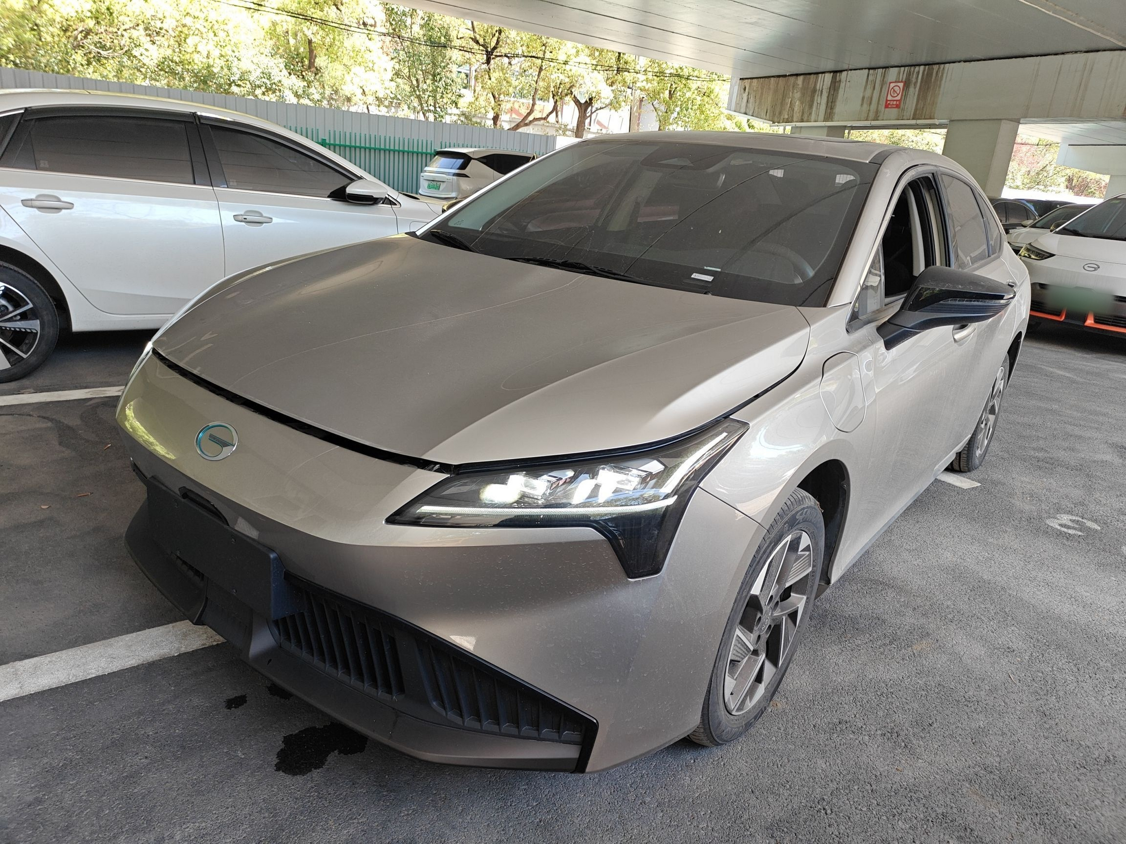 Parte inferior delantera