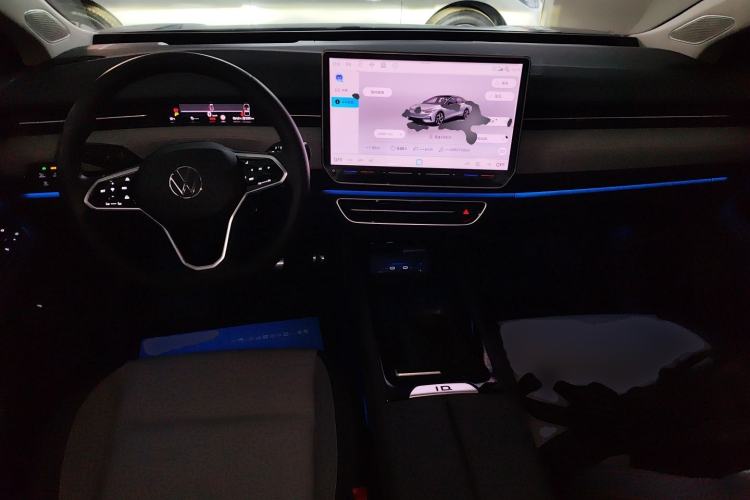 Used Volkswagen ID.7 VIZZION 2024 AIR model Center Console