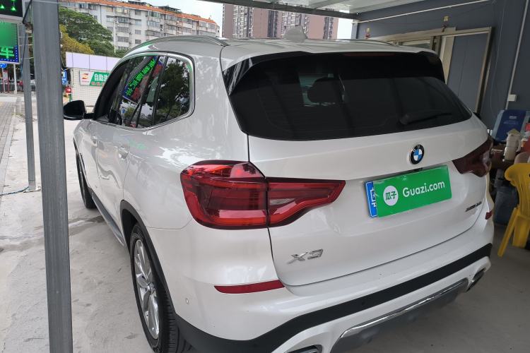 Used BMW X3 2020 xDrive25i Luxury Package Rear Left 45 Deg