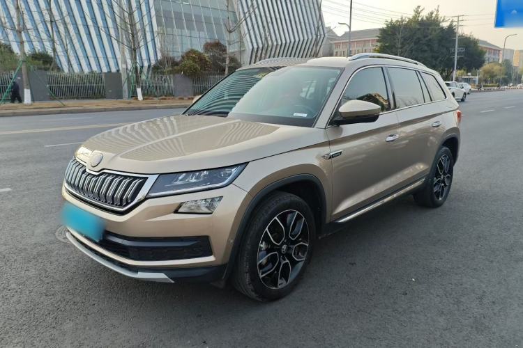 Used Skoda Kodiaq 2019 Facelifted TSI380 7-Seater All-Wheel-Drive Luxury Enjoyment Edition China VI Standard
