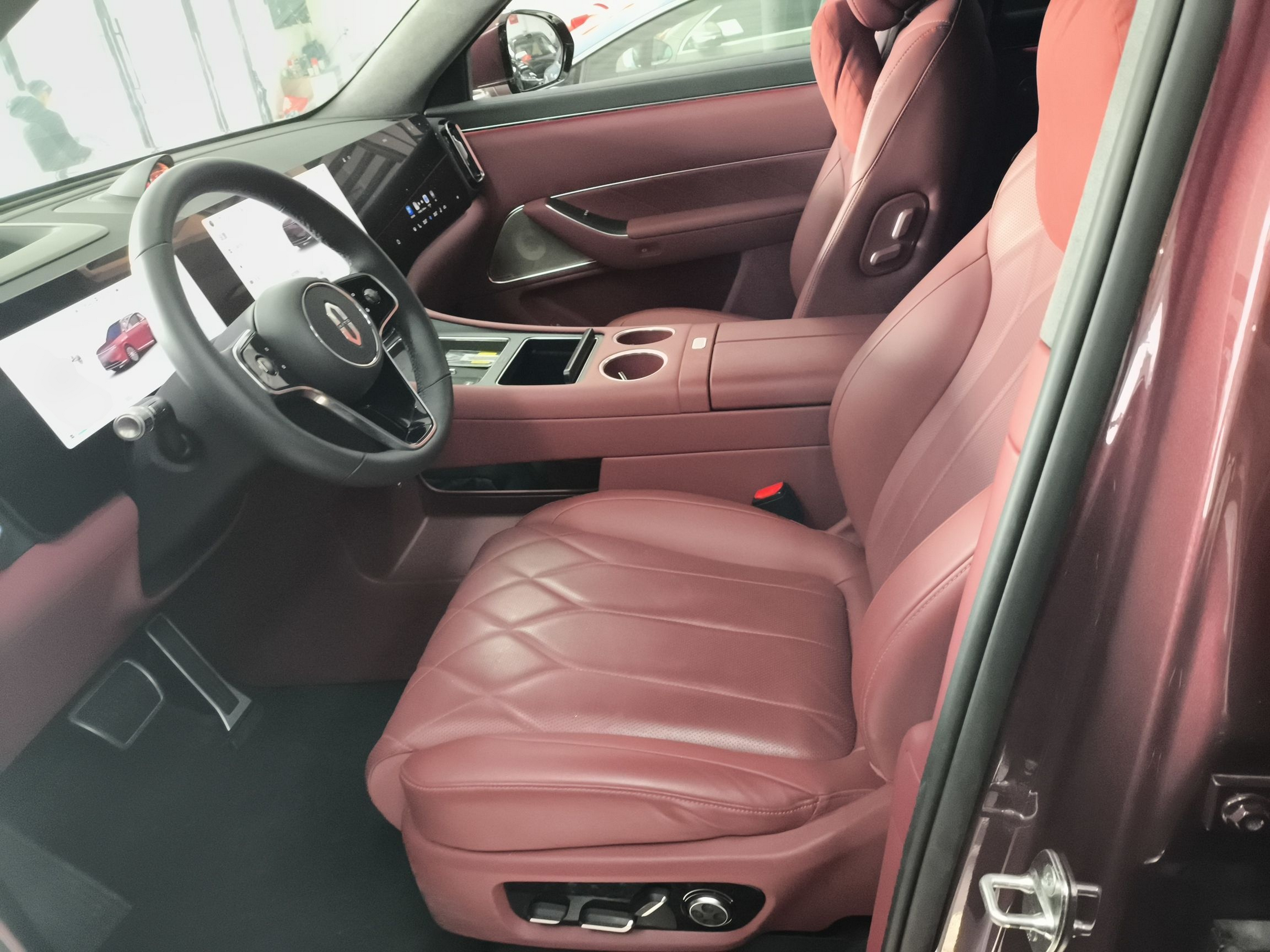 Avant de la voiture