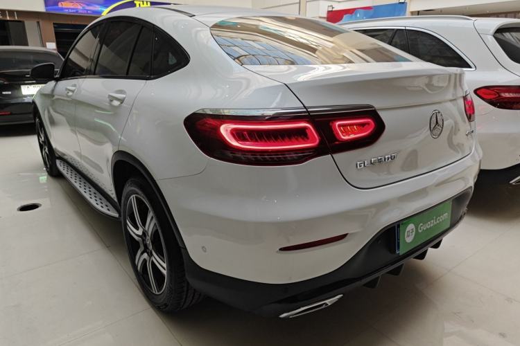 Used Mercedes-Benz GLC Coupe 2022 Refreshed GLC 260 4MATIC Coupe SUV Rear Left 45 Deg