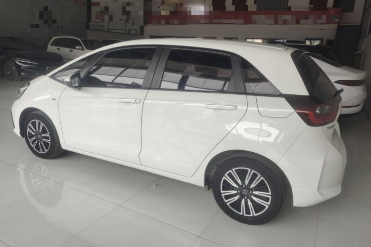 Used Honda Fit 2021 1.5L CVT Trend Edition Rear Left 45 Deg