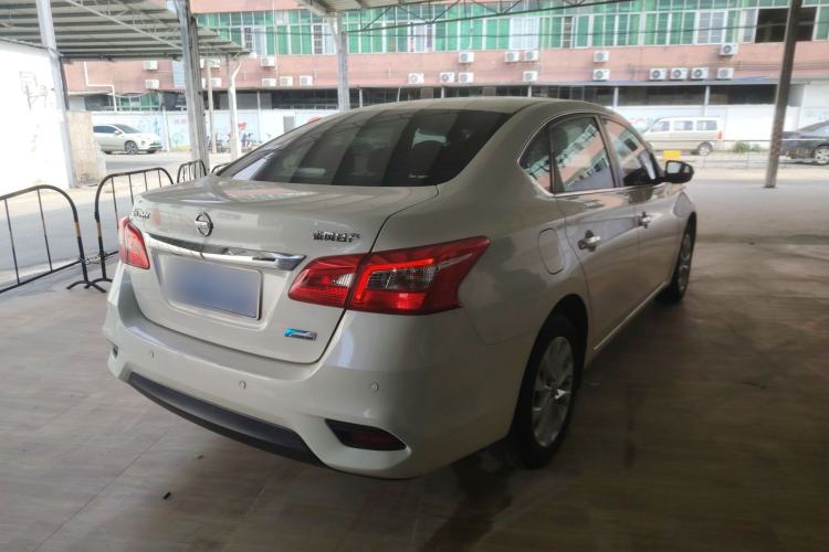 Used Nissan Sylphy 2019 1.6XV CVT Smart Connect Luxury Edition China VI Standard Rear Right 45 Deg