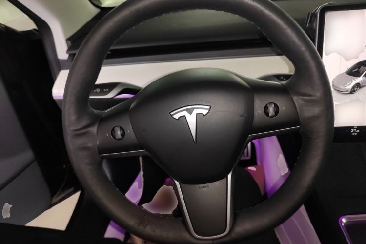 Used Tesla Model 3 2022 Performance High-Performance All-Wheel-Drive Version Steering Wheel