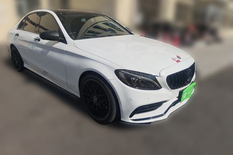 Used Mercedes-Benz C-Class 2018 C 200 L Sport Edition Front Right 45 Deg