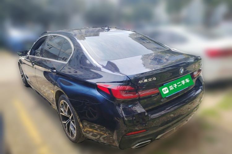 Used BMW 5 Series 2022 Revised Version 3 530Li Luxury Edition M Sport Package Rear Left 45 Deg