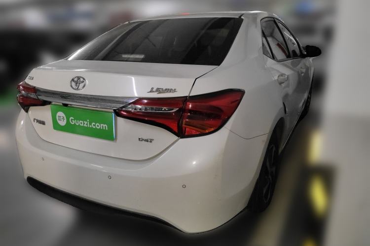 Used Toyota Levin 2017 Revised 185T CVT Elite Edition China V Standard Rear Right 45 Deg