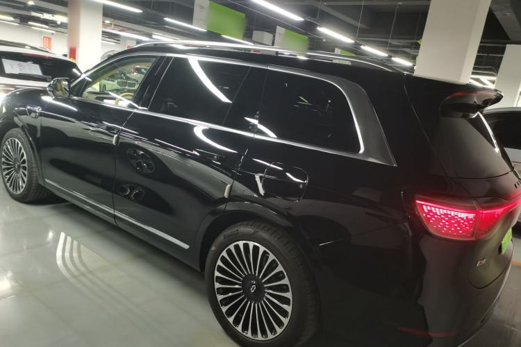 Used Hima AITO M9 2025 Extended-Range Ultra Version 52 kWh 6-Seater Rear Left 45 Deg