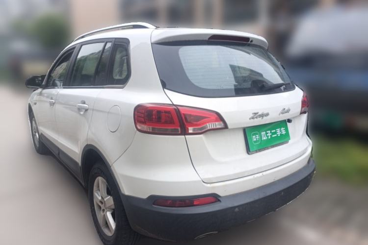 Used Zotye Domy X5 2015 1.5T Manual Luxury Version China IV Standard Rear Left 45 Deg