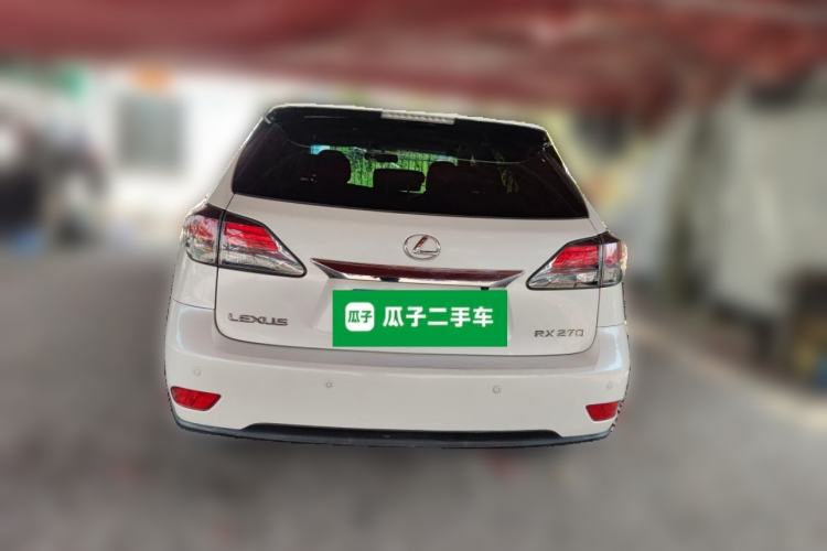 Used Lexus RX Classic 2013 270 Elegant Edition Rear