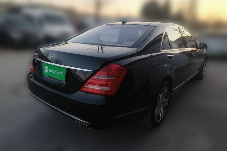 Used Mercedes-Benz S-Class 2010 S 600 L Rear Right 45 Deg
