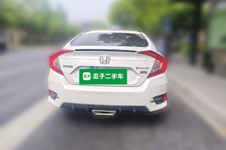 Used Honda Civic 2019 220TURBO CVT Dynamic Edition China VI Emission Standard Rear